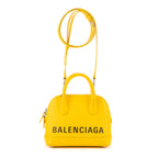 Bolso XXS Ville de piel de becerro amarilla