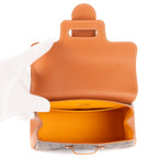 Bolso de mano Saigon Mini Piel de becerro negra/Lona Goyardine