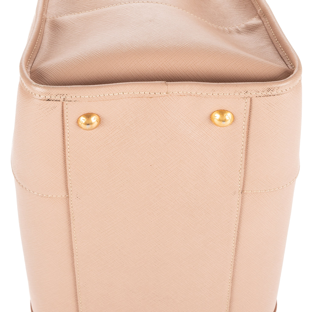 Shoulder Bag Luxe Bowler 2way Tote Salmon Saffiano