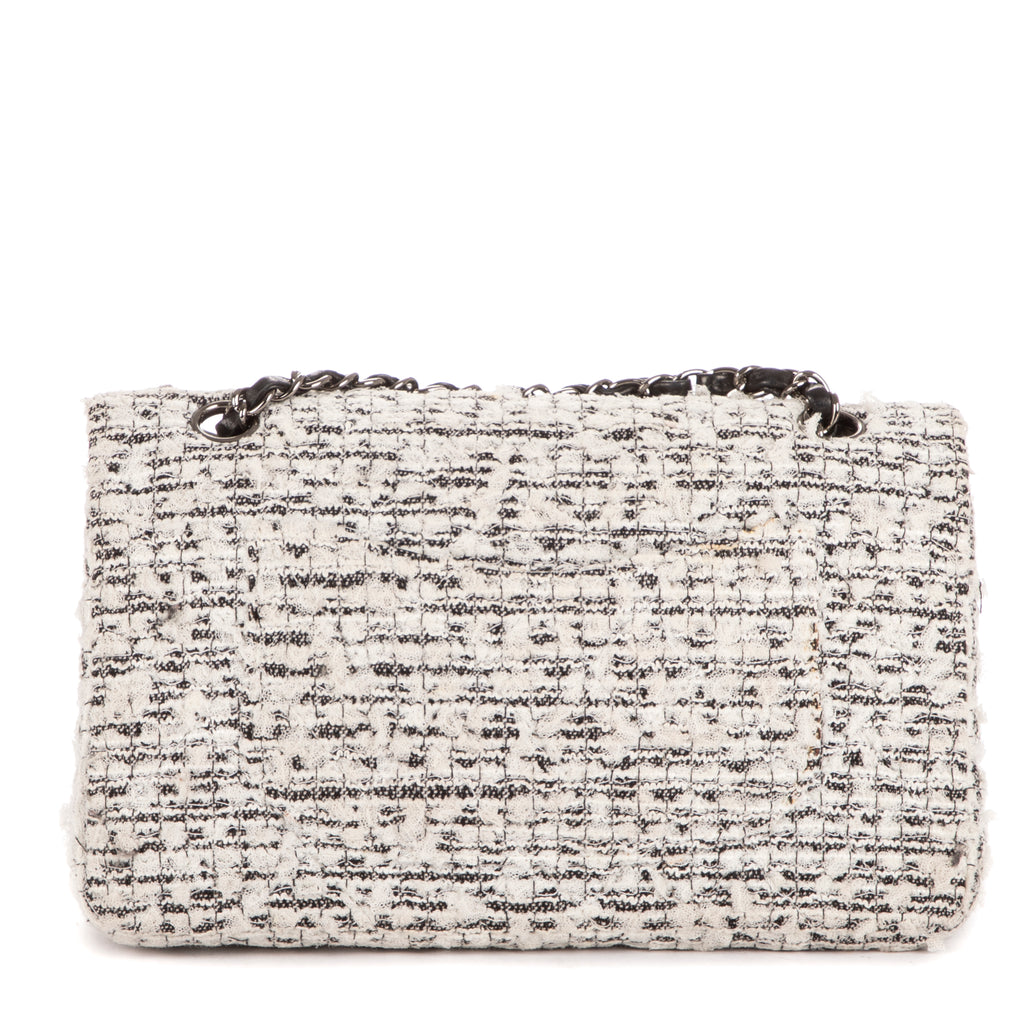 Bolso de Hombro Ed. Limitada 2.55 Tweed Blanco Insecto