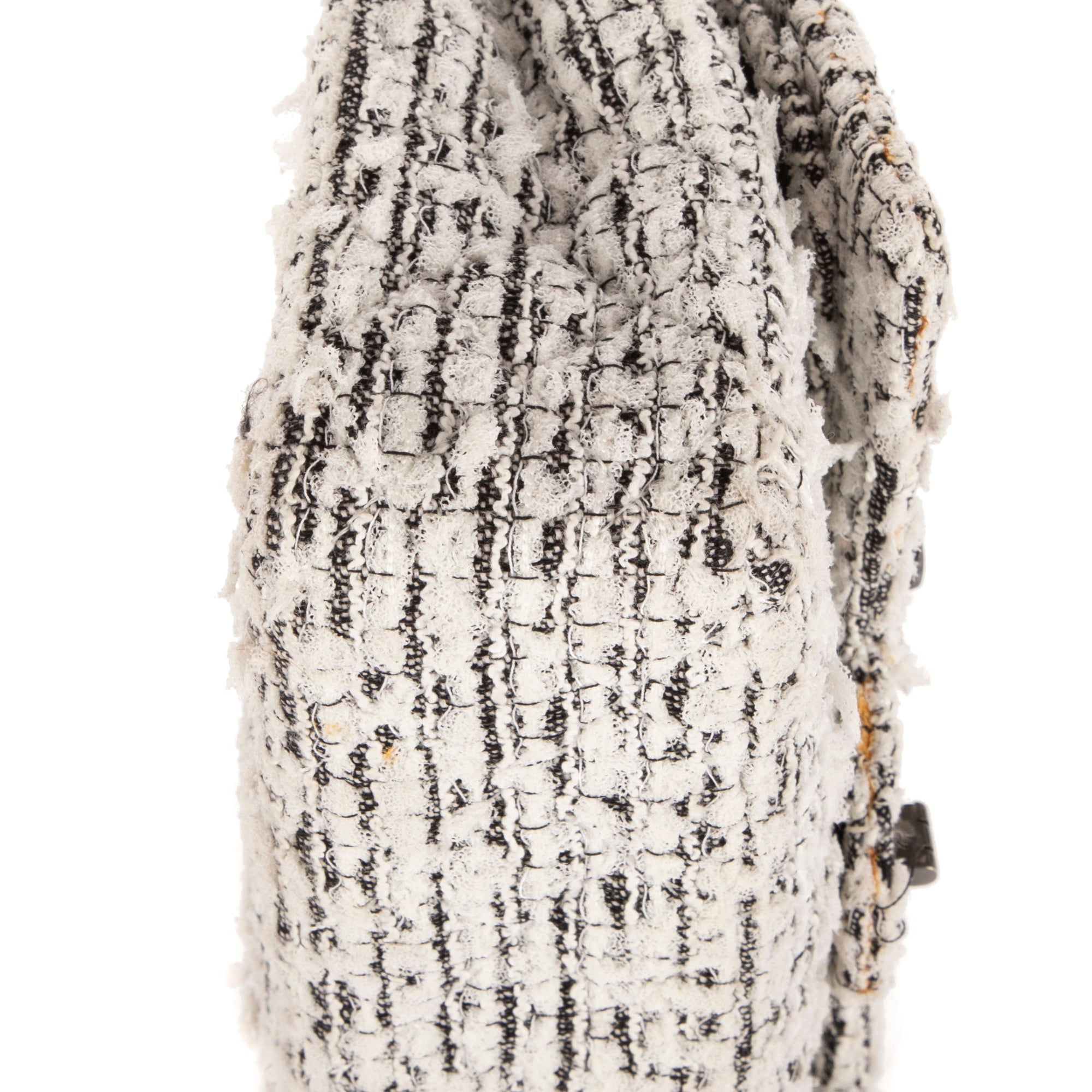 Bolso de Hombro Ed. Limitada 2.55 Tweed Blanco Insecto