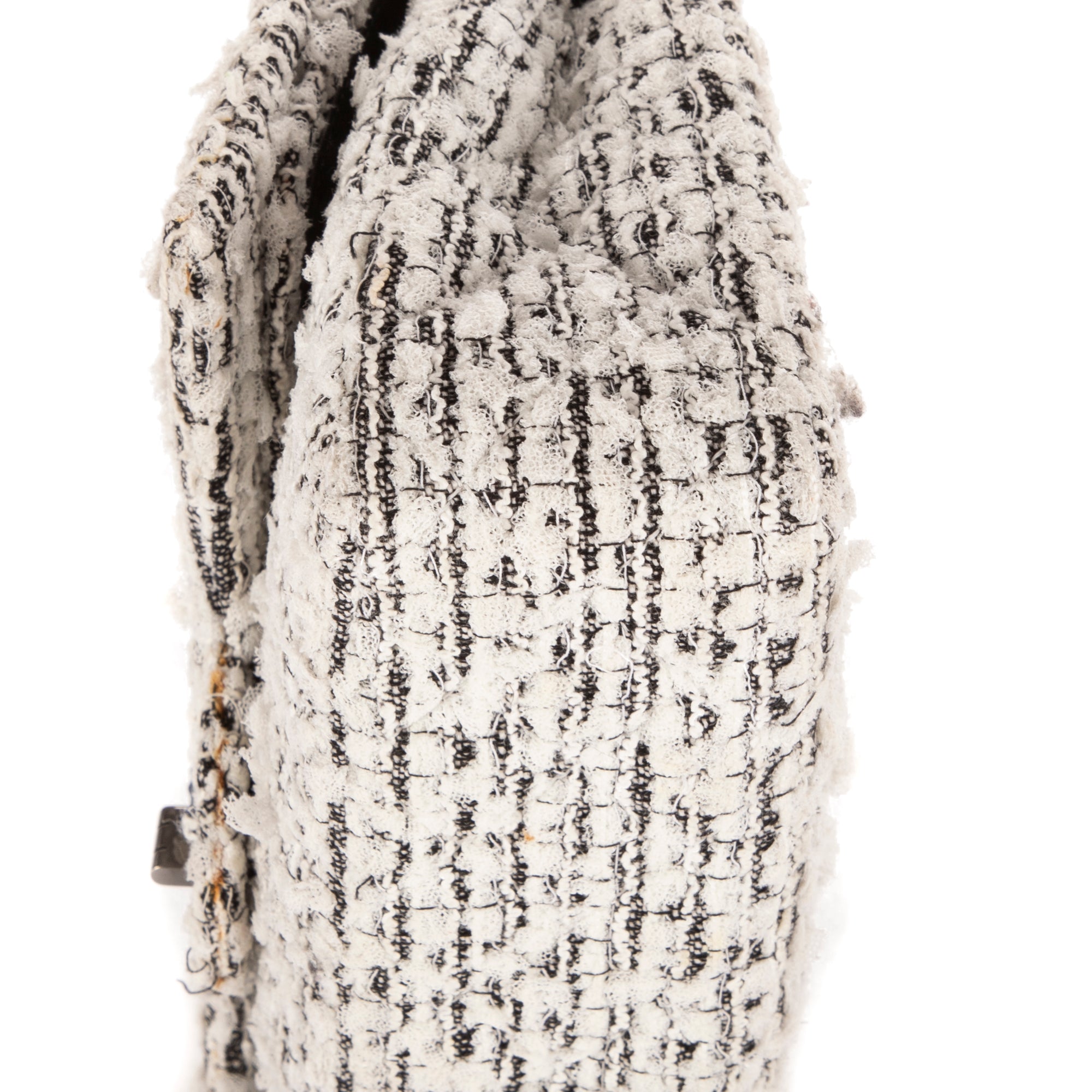 Bolso de Hombro Ed. Limitada 2.55 Tweed Blanco Insecto