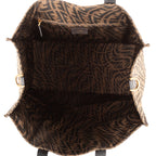 Bolso de hombro Tote de compras marrón FF Vertigo
