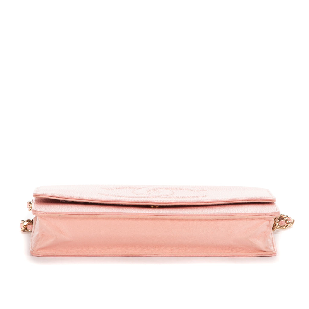 Shoulder Bag Timeless Wallet On Chain Pink Caviar Leather