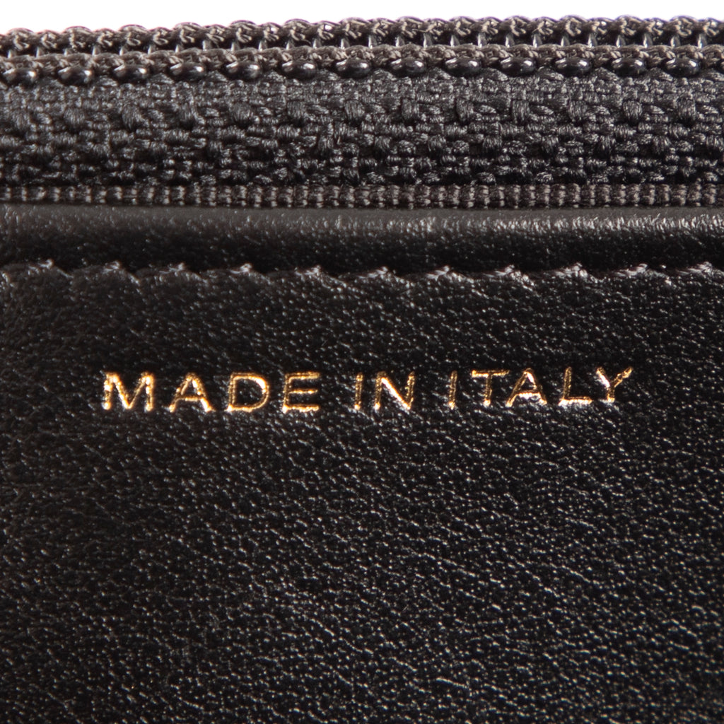 Shoulder Bag 2.55 Graffiti Crocodile Reissue Wallet On Chain Black Calfskin Crocodile Embossed Leather
