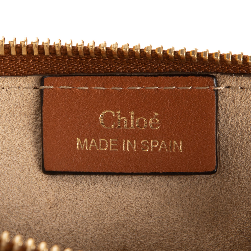 Sac bandoulière Jane Small Tassel Crossbody Cuir de veau marron/Suède