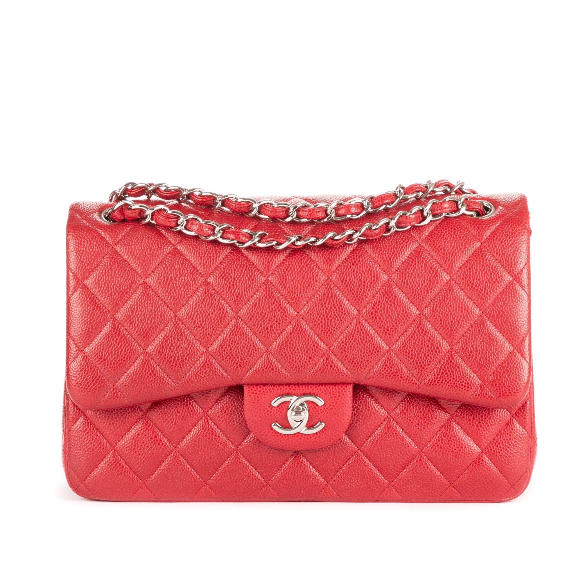Chanel - Classic Double Flap - Rouge