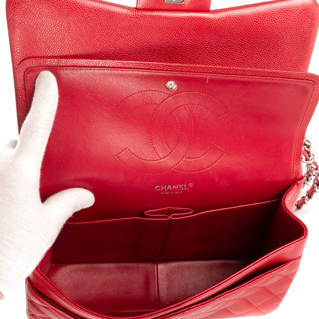 Chanel - Classic Double Flap - Rouge