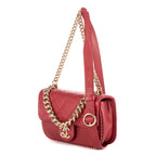 Shoulder Bag Mini Rectangle Studded Single Flap Burgundy Caviar Quilted Leather