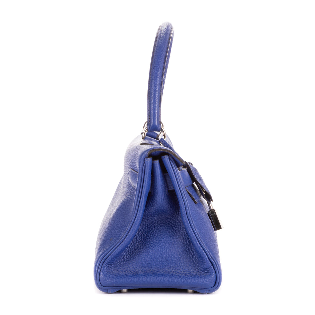 Hermès - Kelly Épaule - Bleu Électrique