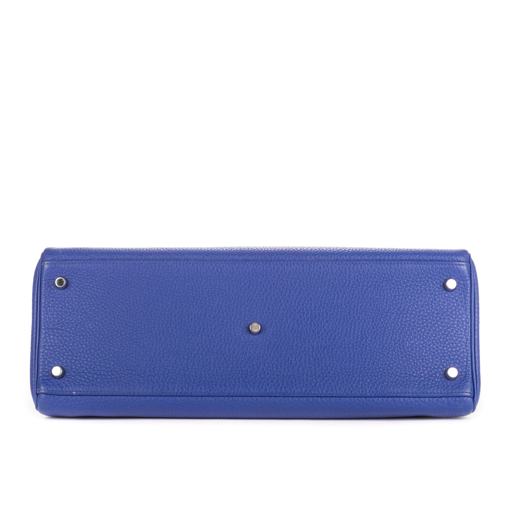 Hermès - Kelly Épaule - Bleu Électrique