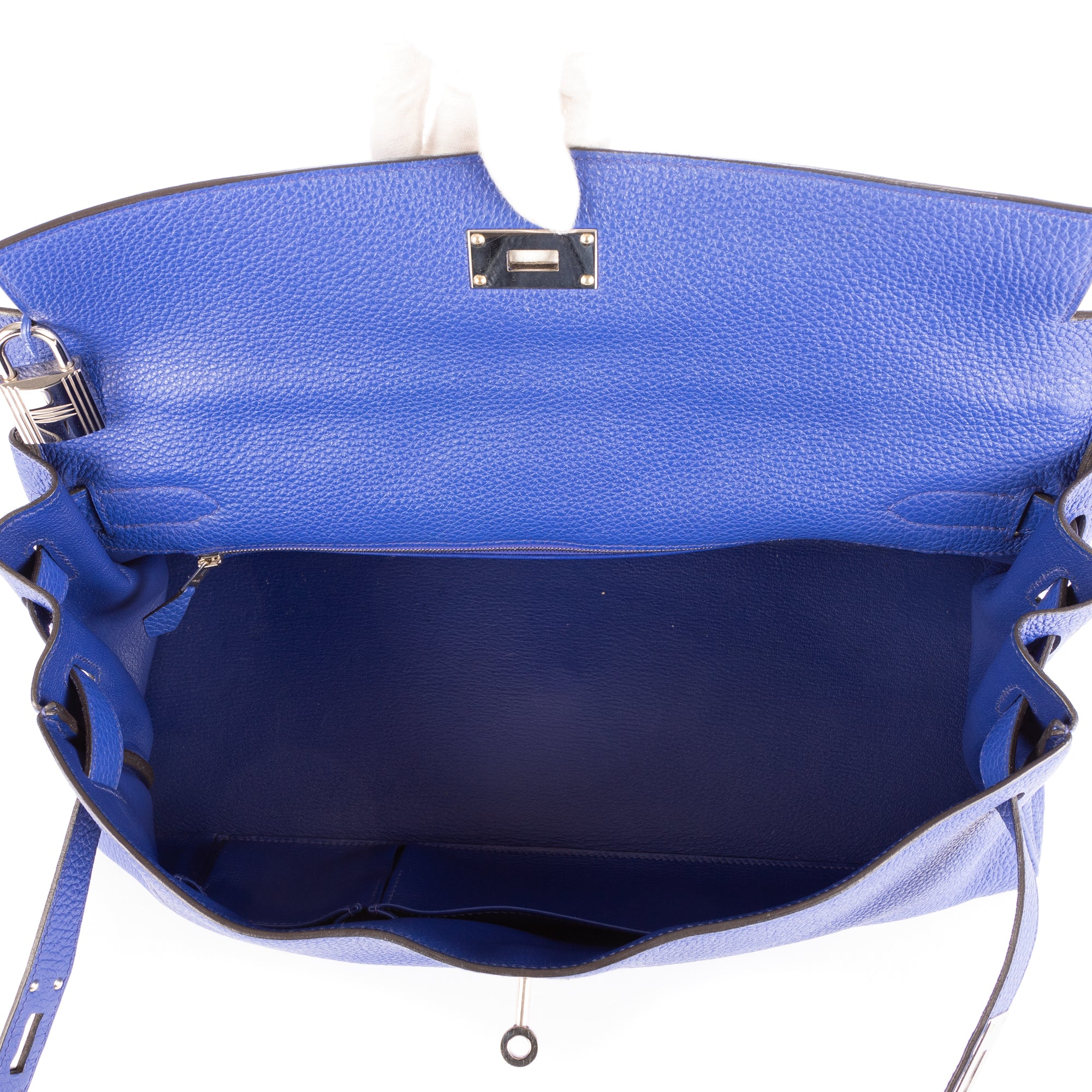 Hermès - Kelly Épaule - Bleu Électrique