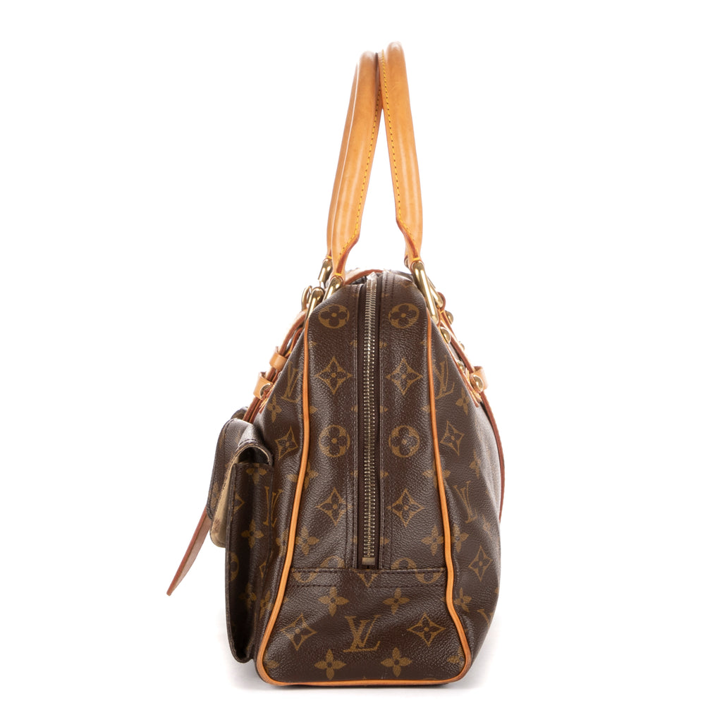 Handbag Manhattan GM Brown Monogram Canvas