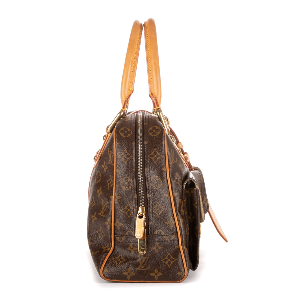 Handbag Manhattan GM Brown Monogram Canvas