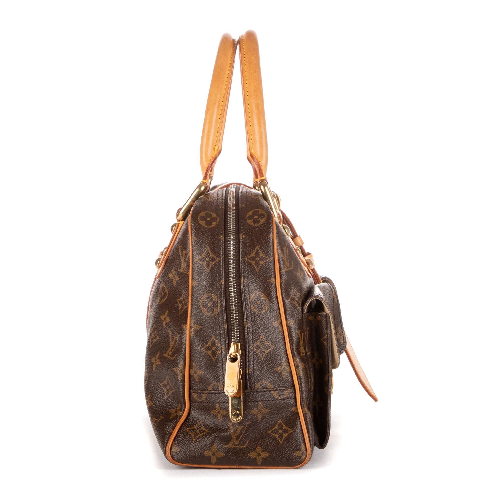 Handbag Manhattan GM Brown Monogram Canvas