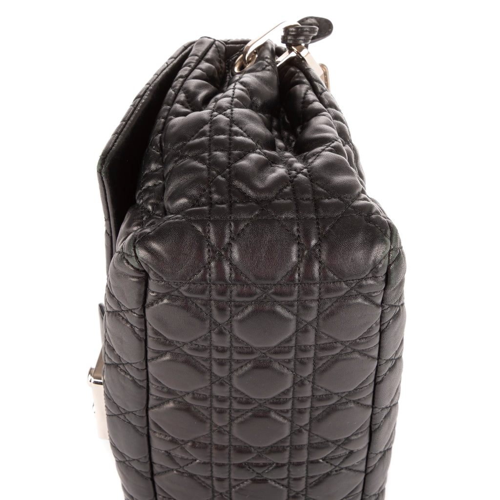 Sac à bandoulière New Look Sac à main cuir cannage noir