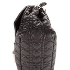 Sac à bandoulière New Look Sac à main cuir cannage noir