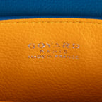 Bolso de mano Saigon Mini de lona revestida Goyardine azul