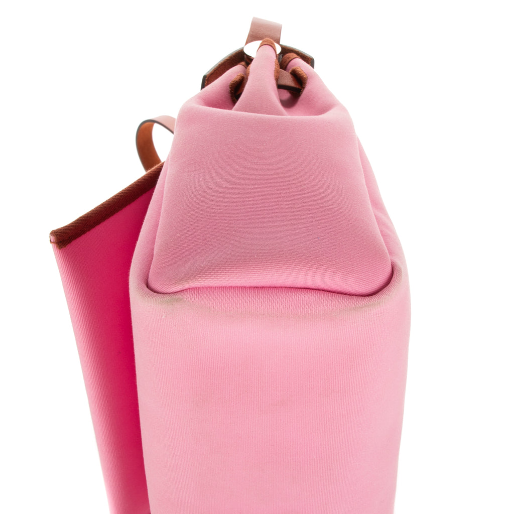 Bolso de hombro Herbag Zip 31 Lona Toile Officier marrón/Cuero Barenia