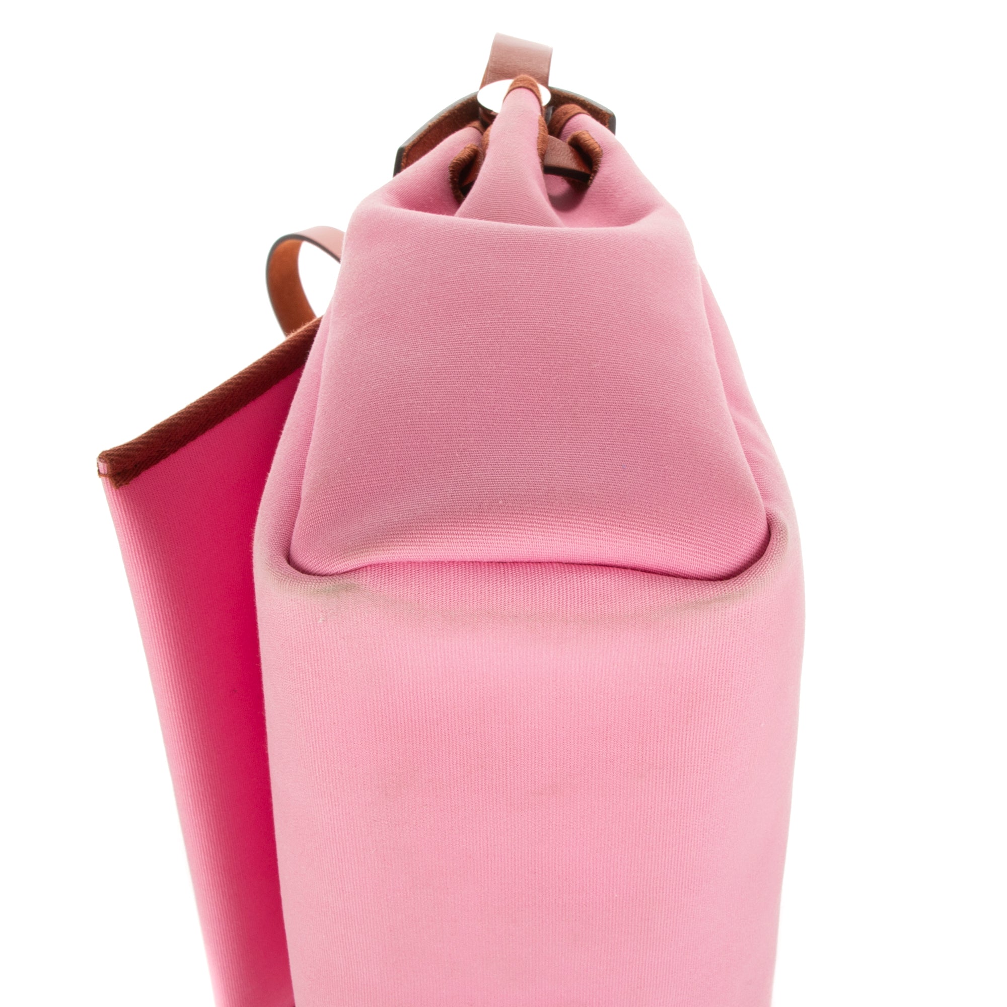 Bolso de hombro Herbag Zip 31 Lona Toile Officier marrón/Cuero Barenia
