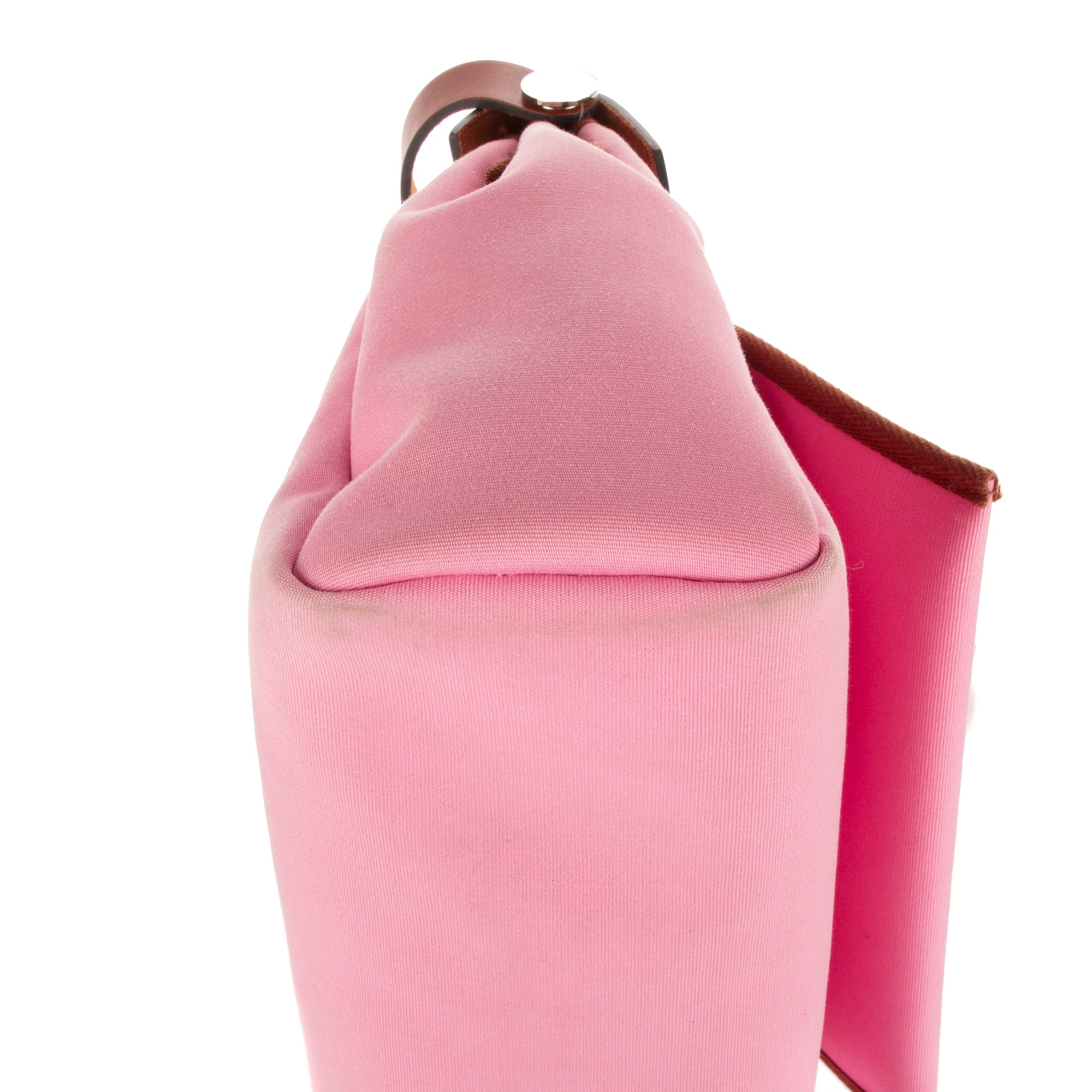 Bolso de hombro Herbag Zip 31 Lona Toile Officier marrón/Cuero Barenia