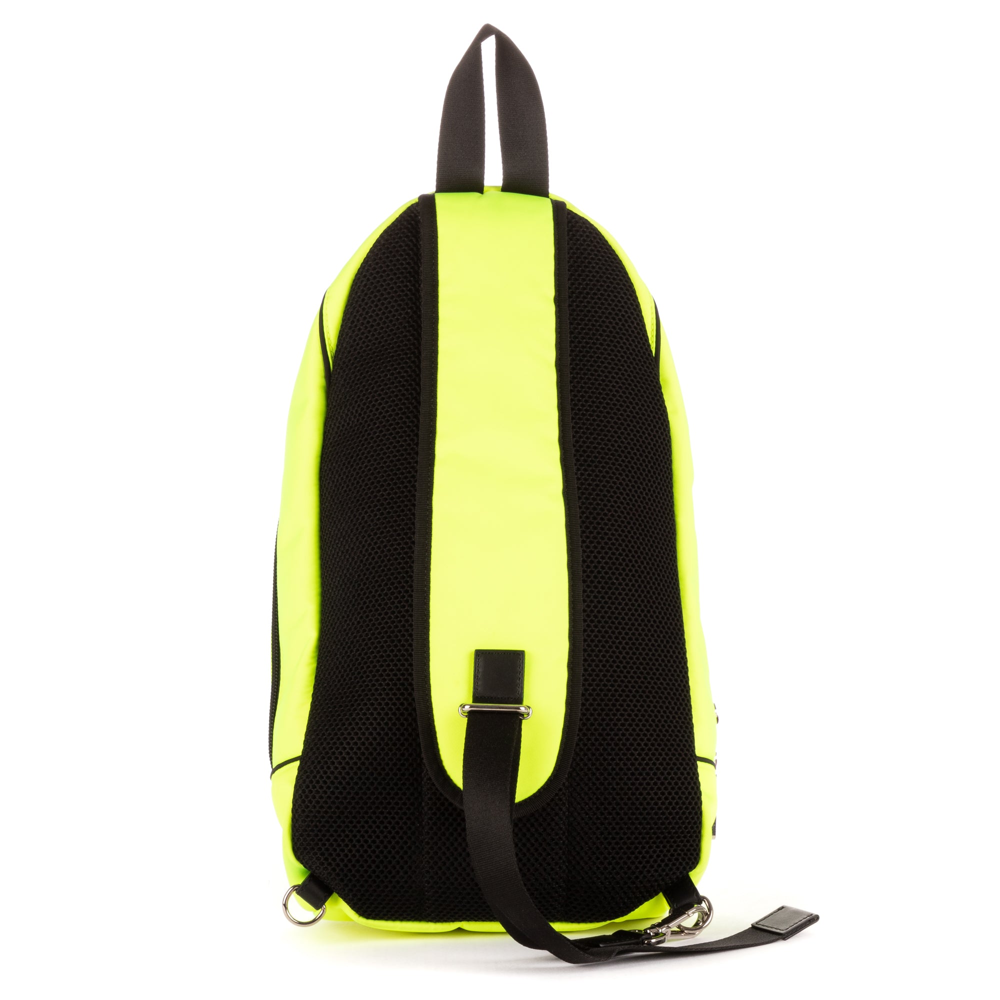 Shoulder Bag Fendi Roma Sling Bag Yellow Nylon Canvas