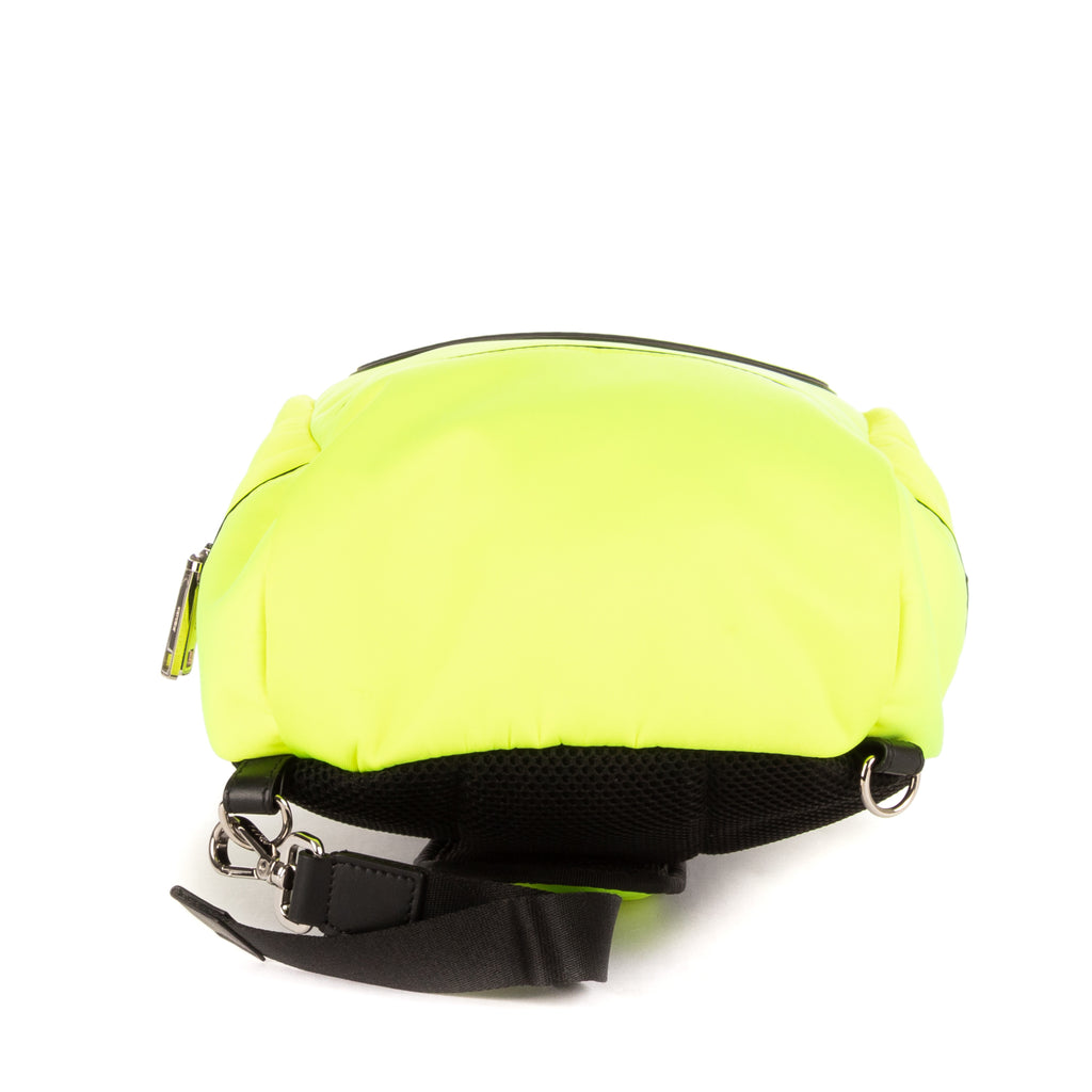 Shoulder Bag Fendi Roma Sling Bag Yellow Nylon Canvas