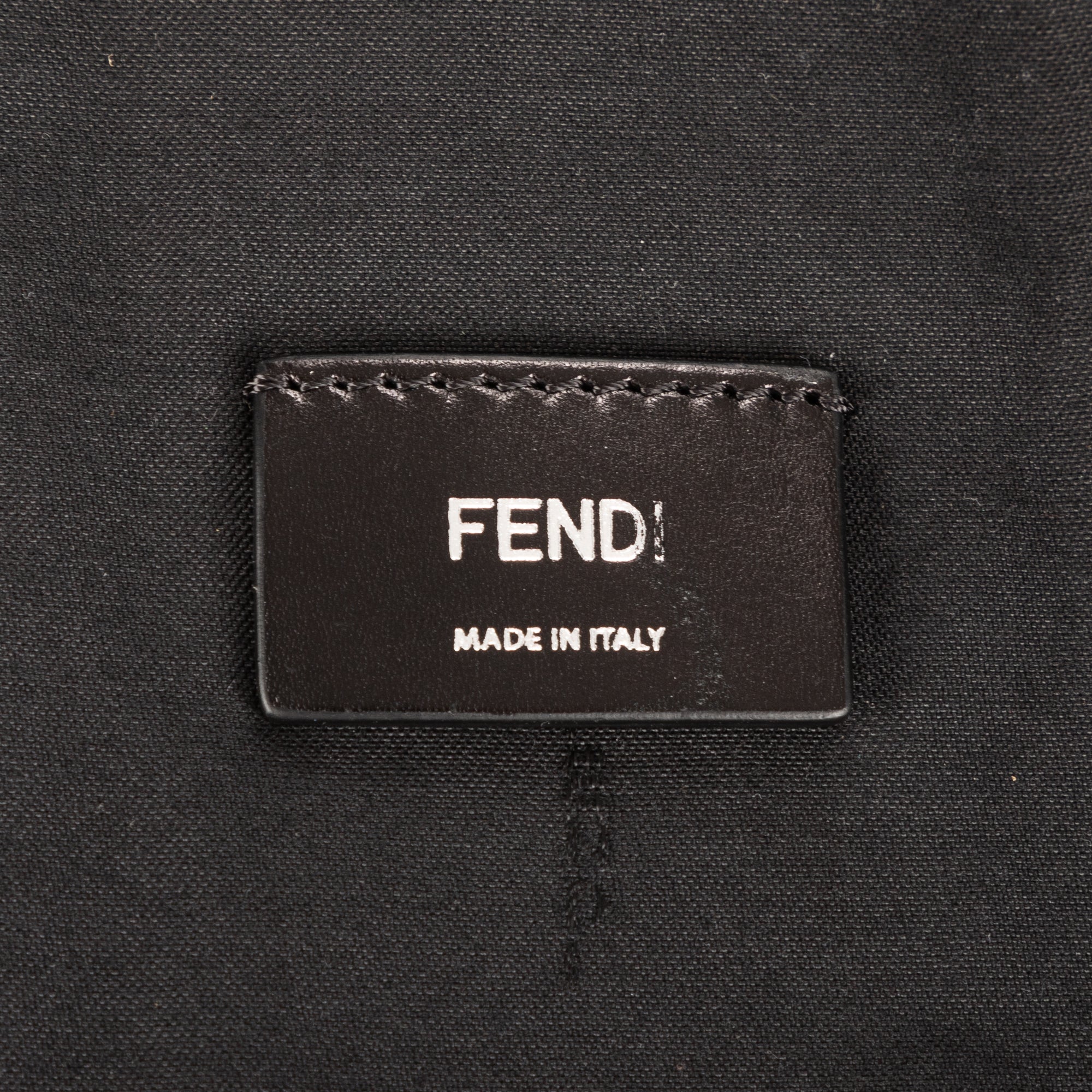 Shoulder Bag Fendi Roma Sling Bag Yellow Nylon Canvas