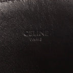 Bolso de Hombro Horizontal Cabas Lona Revestida Triomphe Negra