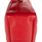 Shoulder Bag Soho Fringe Chain tote Red Pebbled Leather