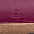 Shoulder Bag Dionysus Super Mini Purple Magenta Velvet