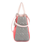 Dior - Lady Dior Medium Zippé - Rose
