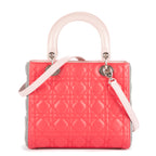 Dior - Lady Dior Medium Zippé - Rose