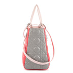Dior - Lady Dior Medium Zippé - Rose