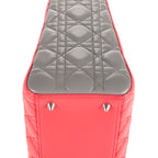 Dior - Lady Dior Medium Zippé - Rose