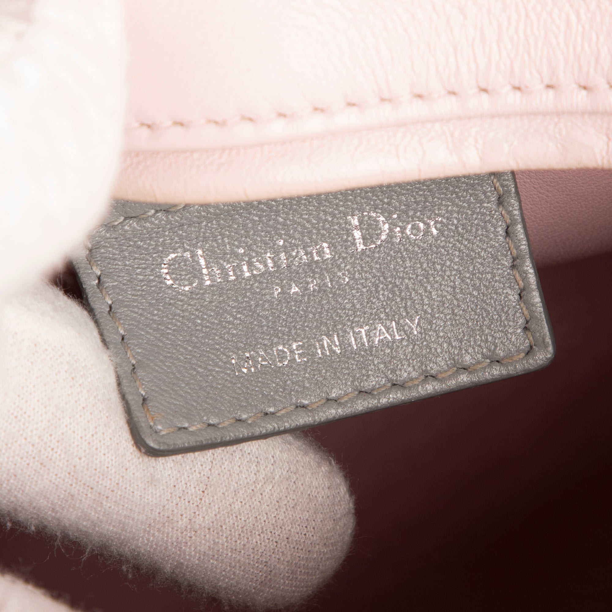 Dior - Lady Dior Medium Zippé - Rose