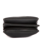 Bolso de hombro Trio pequeño de piel de becerro gris oscuro