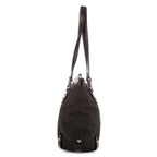 Shoulder Bag Shopping Tote Black Zucca Canvas