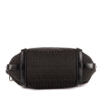Shoulder Bag Shopping Tote Black Zucca Canvas
