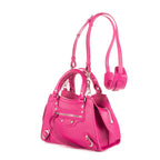 Bolso de mano Neo Classic Mini de piel de becerro fucsia