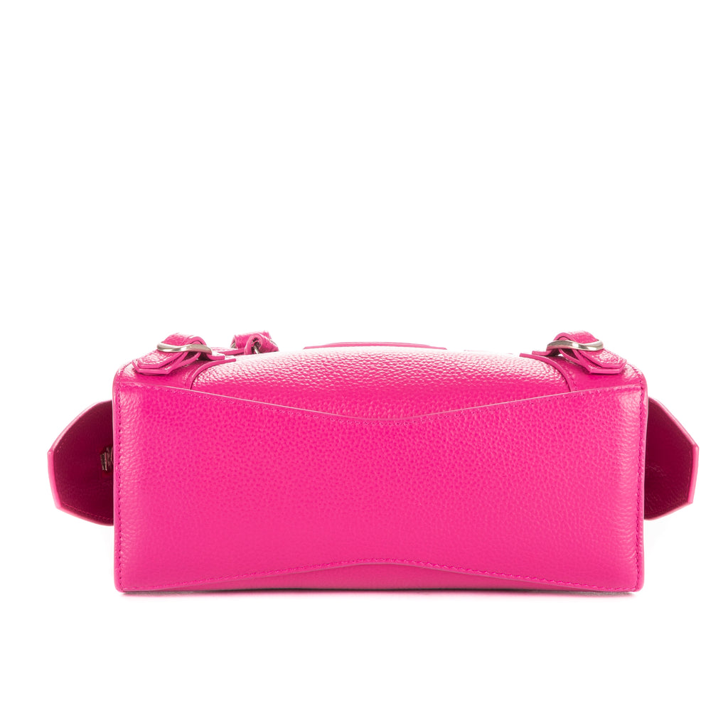 Bolso de mano Neo Classic Mini de piel de becerro fucsia