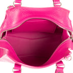 Bolso de mano Neo Classic Mini de piel de becerro fucsia