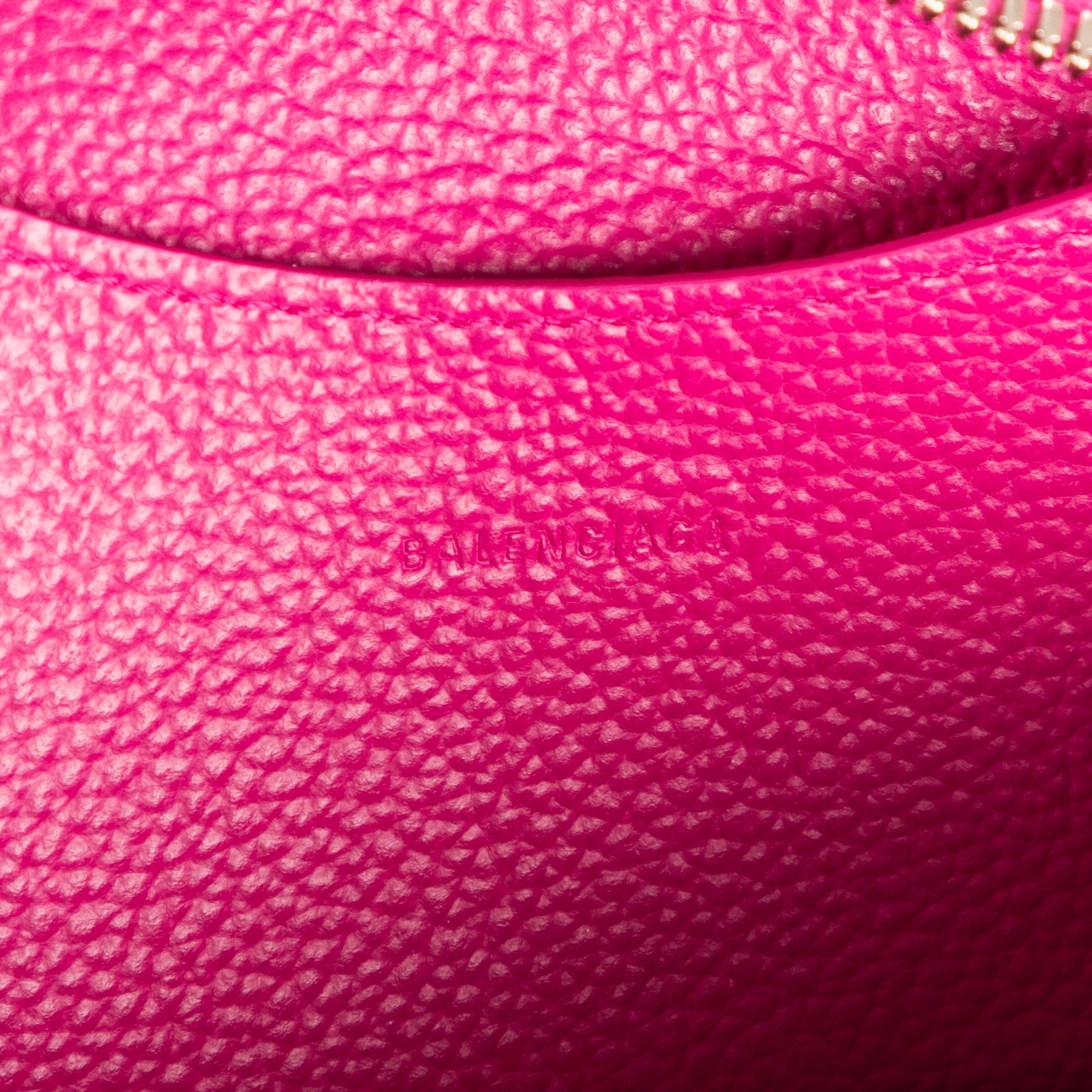 Bolso de mano Neo Classic Mini de piel de becerro fucsia