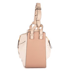 Shoulder Bag Hammock Pink Calfskin leather
