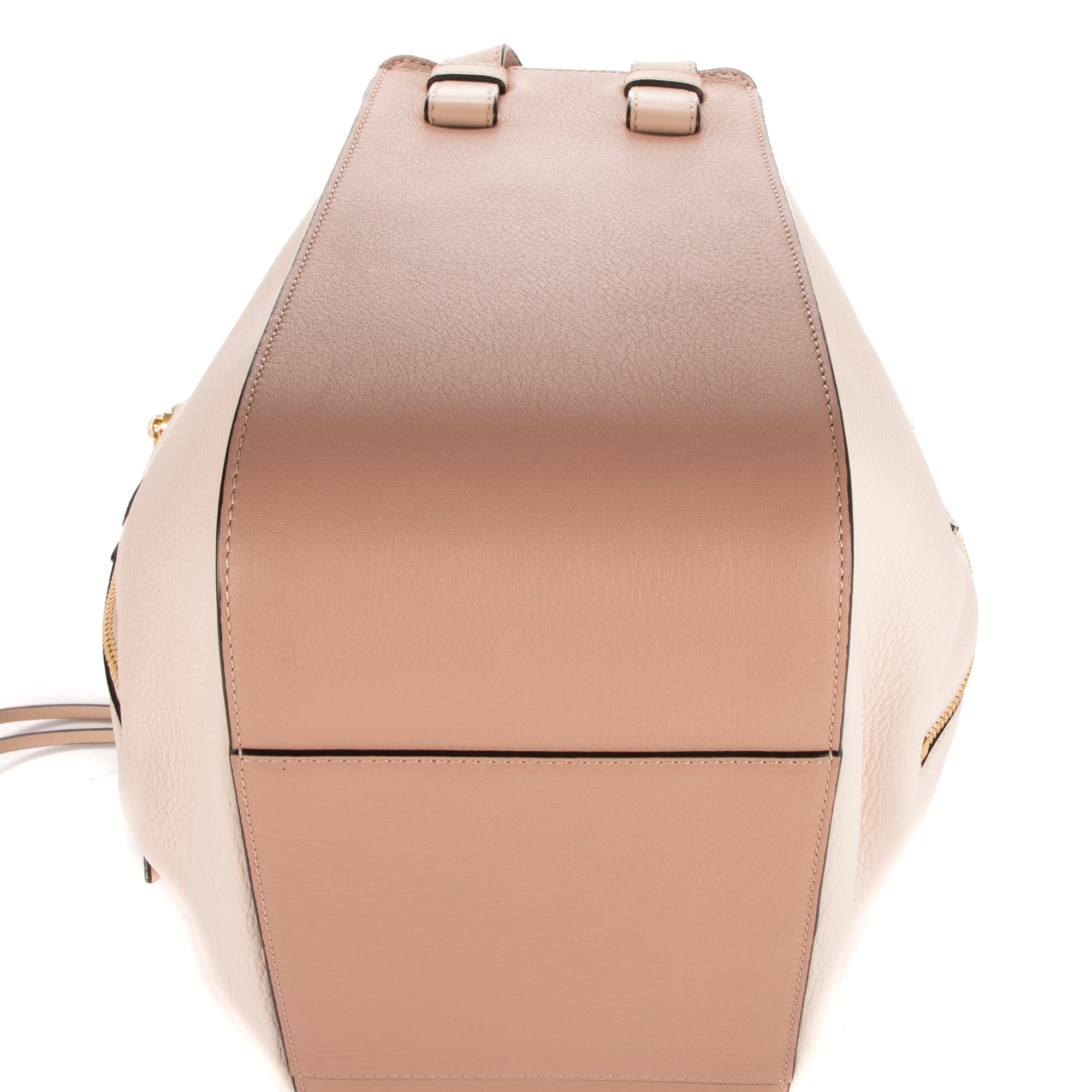 Shoulder Bag Hammock Pink Calfskin leather