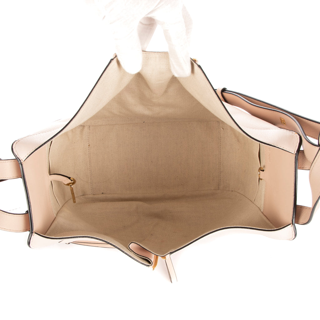 Shoulder Bag Hammock Pink Calfskin leather