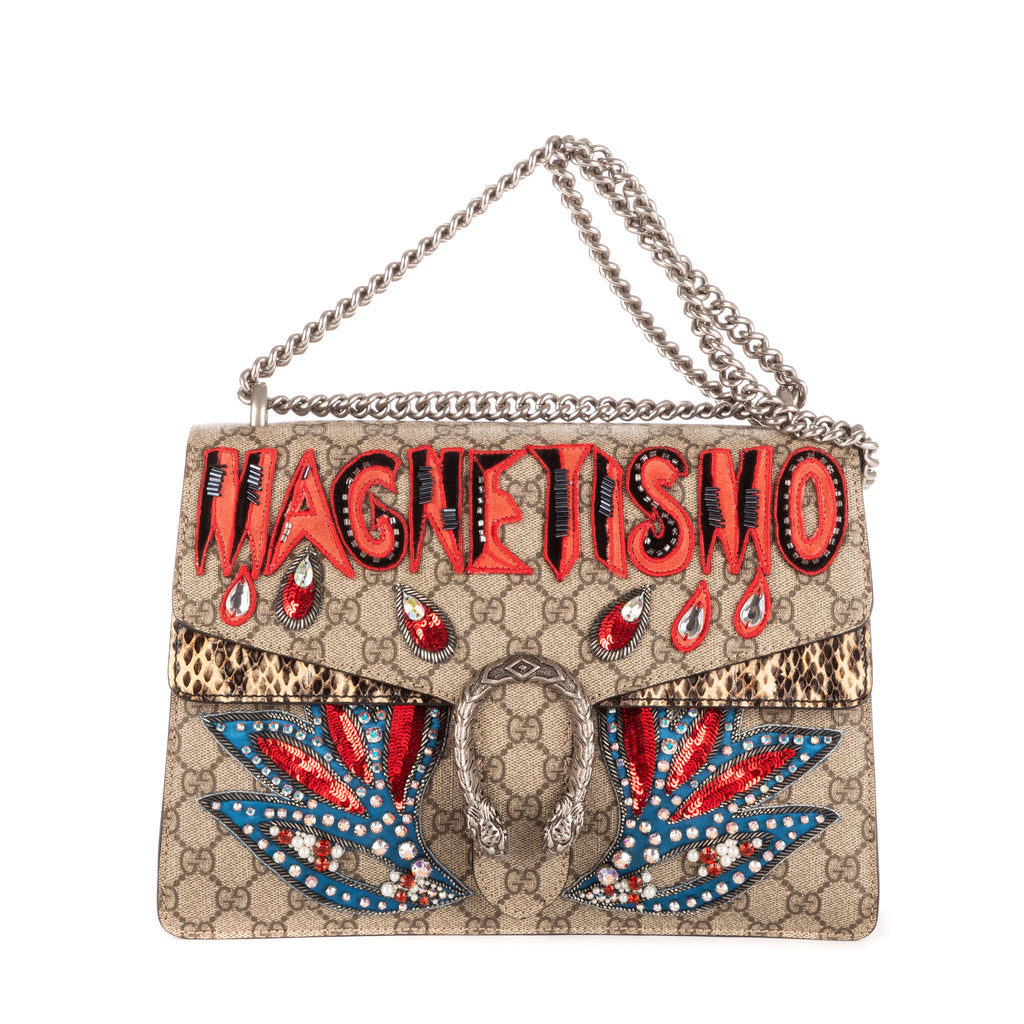 Shoulder Bag Ltd. Ed. Dionysus Magnetismo Beige Supreme