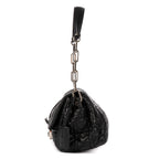 Bolso de hombro New Look de piel cannage negra