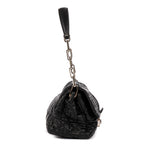 Bolso de hombro New Look de piel cannage negra