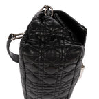 Bolso de hombro New Look de piel cannage negra